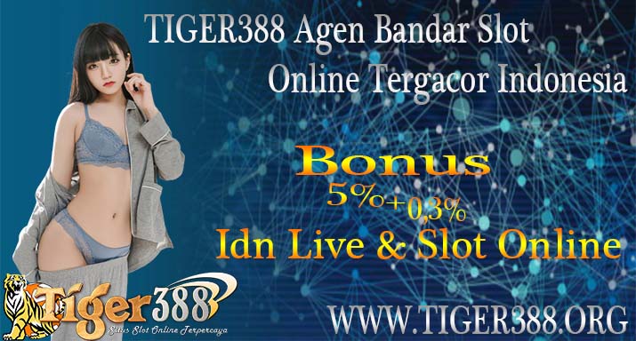 TIGER388 Agen Bandar Slot Online Tergacor Indonesia