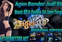 Agen Bandar Judi Slot Bank BCA Online 24 Jam Tergacor